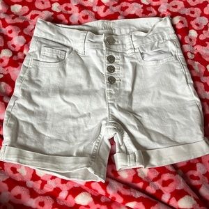 justice jean shorts girls size 12